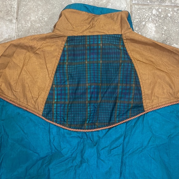 Set of 2 1980s Vintage Active Stuff Zip Up Jacket Windbreaker Size Large - Picture 11 of 16